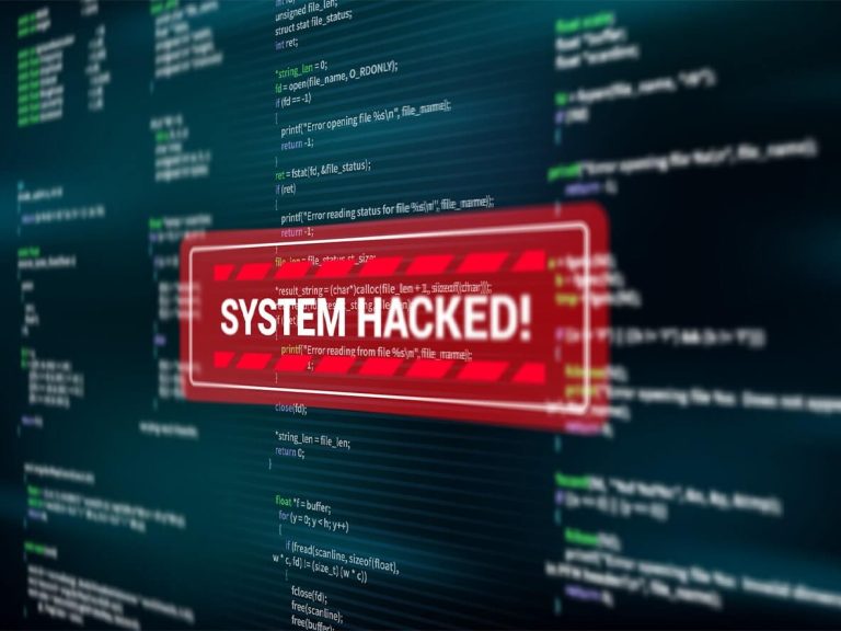 system hacked