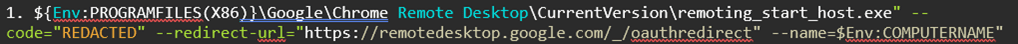 Code - Chrome Remote Desktop